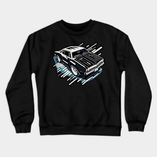 Classic Car Power Unleashed Crewneck Sweatshirt